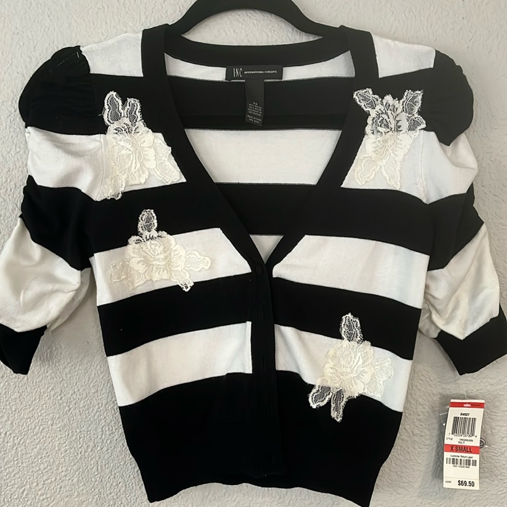 *NEW* INC Striped Cardigan